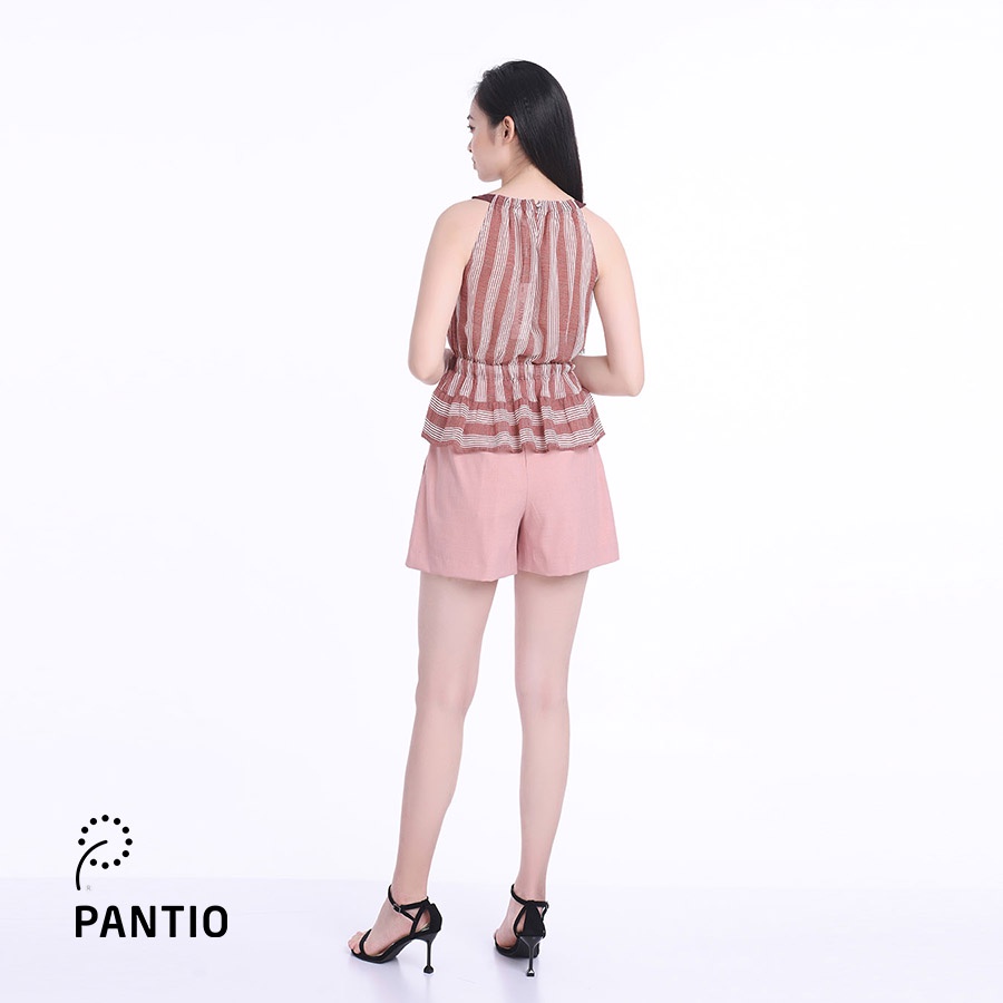Áo sơ mi kẻ sọc không tay FAS32586- PANTIO