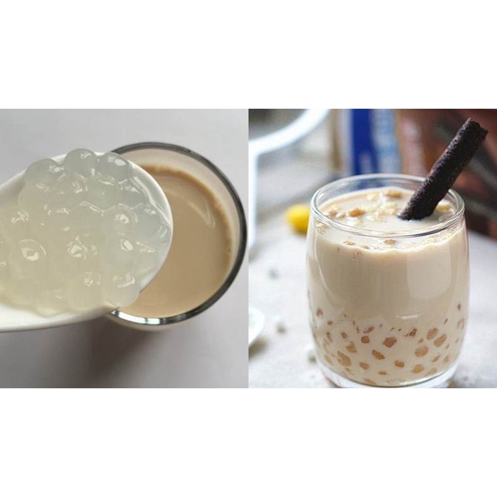 Trân Châu Đen, Trắng Đài Loan Pha Trà Sữa Cao Cấp Gói 1kg