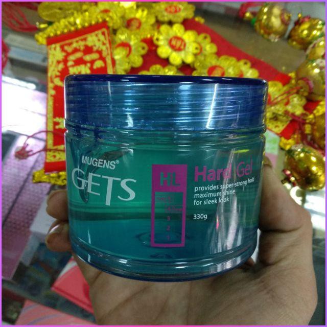 Gel Vuốt Tóc Siêu Cứng Mugens Hàn quốc Giữ nếp cho tóc trong thời gian dài không bị bắt bụi, không bị gàu khi sử dụng