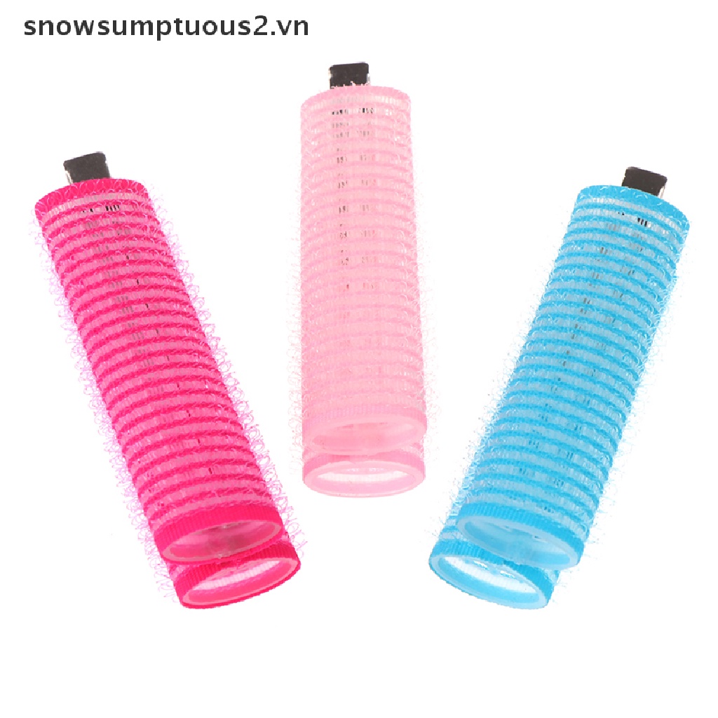 [Hàng mới về] Ống lô uốn tóc xoăn phồng DIY dạng kẹp tiện lợi