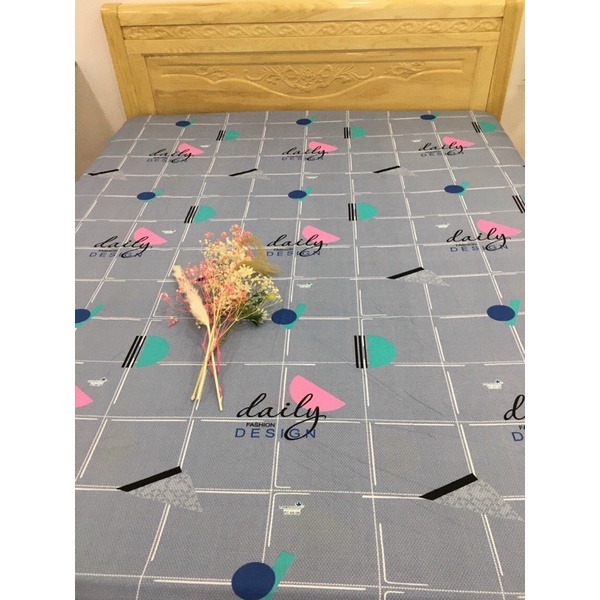 Drap Thắng Lợi 30 mẫu xuất siêu thị 1m6x2m & 1m8x2m nệm 3-17cm 4 món xịn | BigBuy360 - bigbuy360.vn
