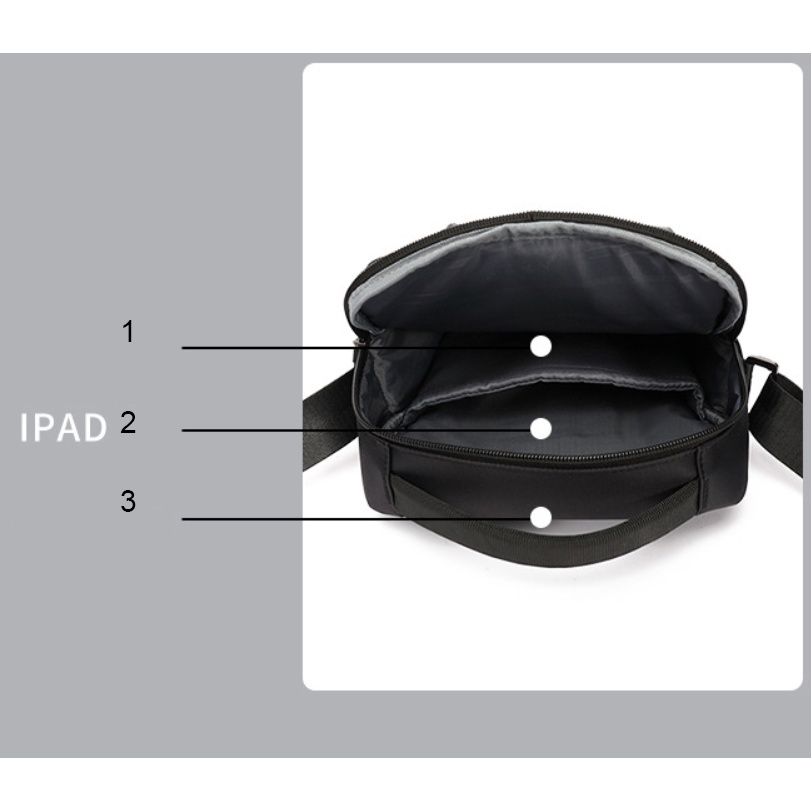 Túi đeo chéo nam thời trang cao cấp chống thấm nước