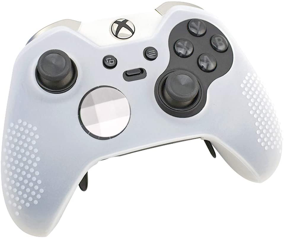 Vỏ Bọc Silicone Mềm Chống Trượt Kèm 2 Nút Bọc Bảo Vệ Cho Tay Cầm Điều Khiển Xbox One Elite