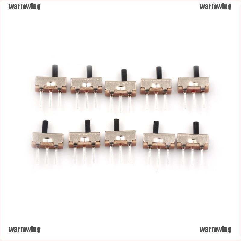Set 30 Công Tắc Trượt 2 Vị Trí 4mm SPDT 1P2T 3 Pin PCB Chuyên Dụng
