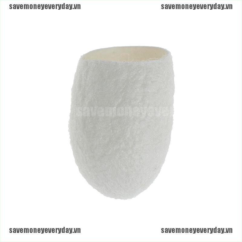 [Save] 100Pc/set Natural Silk Cocoons Silkworm Balls Facial Skin Care Scrub Whitening [VN]
