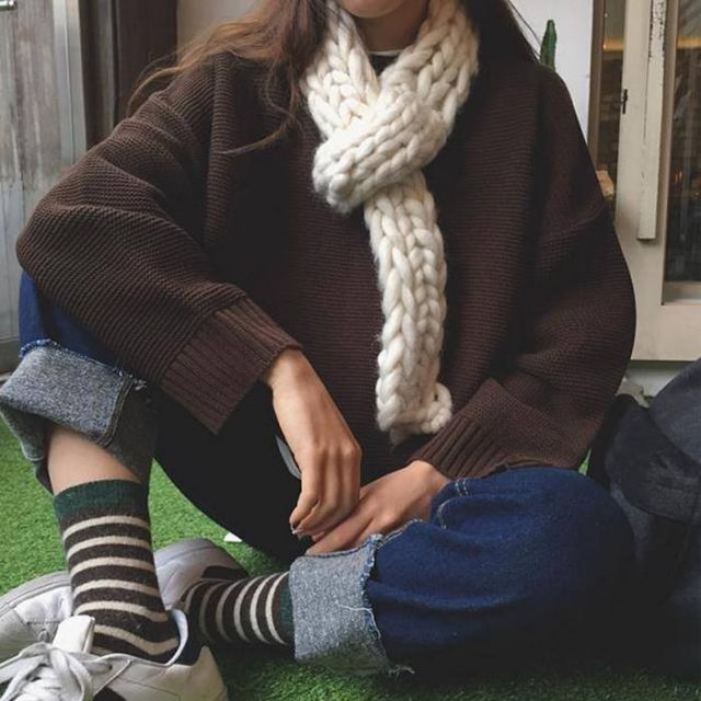 (Có sẵn) Áo len ulzzang harajuku phong cách thời trang Hàn Quốc | BigBuy360 - bigbuy360.vn