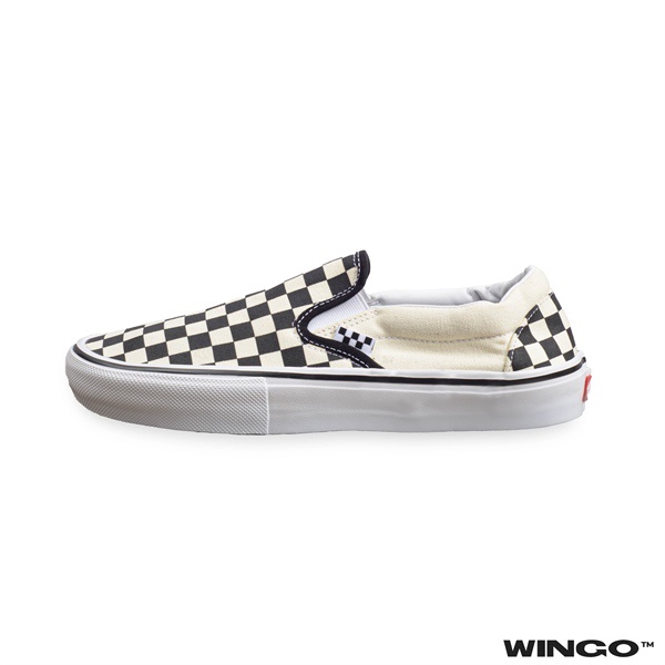 Vans Slip On Skateboarding Checkerboard Black White