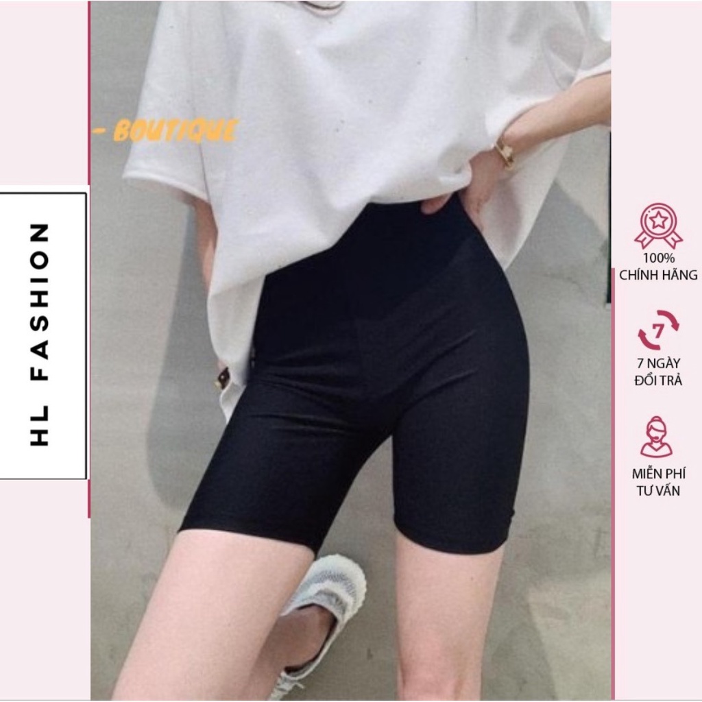 Quần legging đùi lửng ngố nữ vải thun co dãn ôm bó, quần tregging nữ ngắn trên gối, tập gym,yoga.