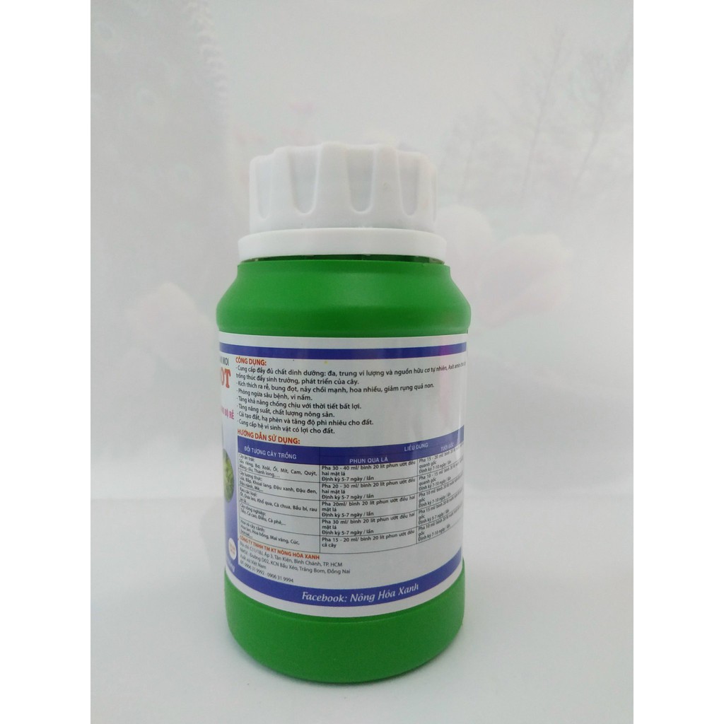 DINH DƯỠNG KÍCH RỄ, KÍCH CHỒI, NỤ HOA, CÂY KIỂNG - HYPER ROOT 180 ml