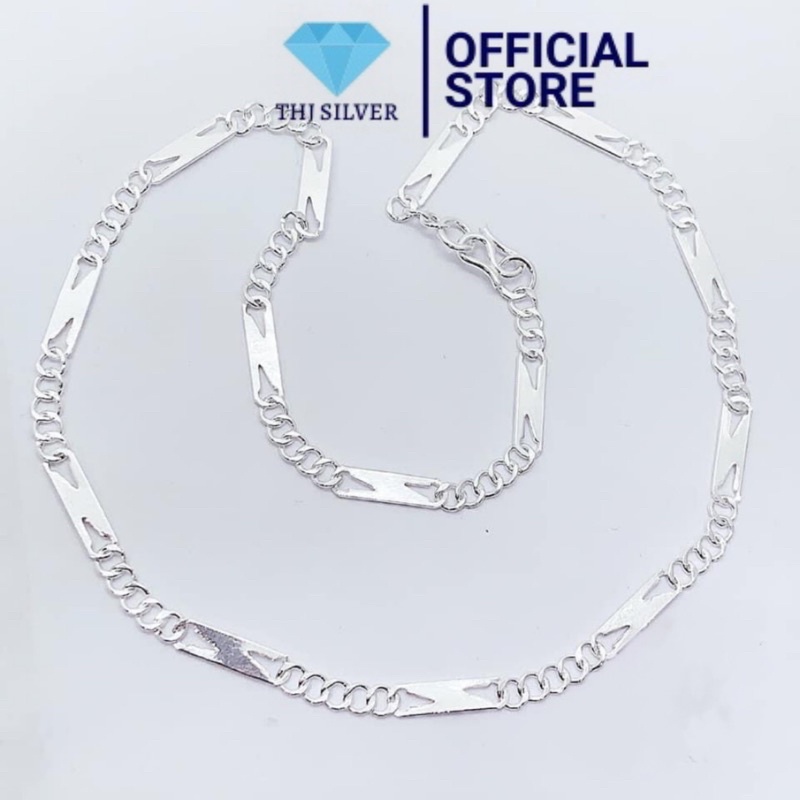 Dây chuyền bé quả nike chuẩn bạc ta sáng đẹp - THJ Silver