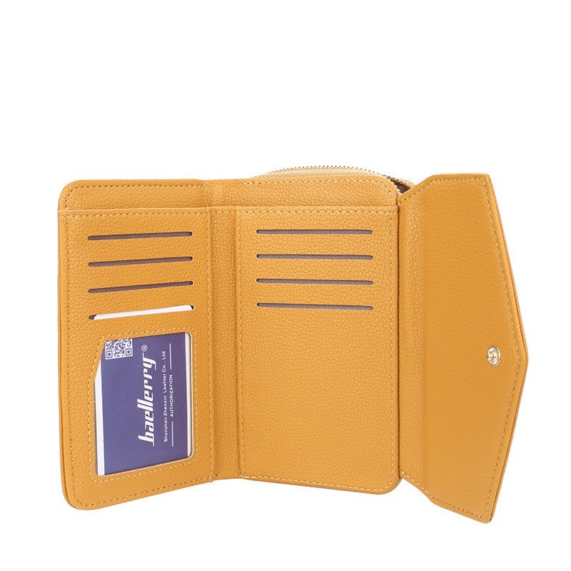 Ví cầm tay PIERRE LOUES dáng dài đa năng có ngăn đựng thẻ cho nữ