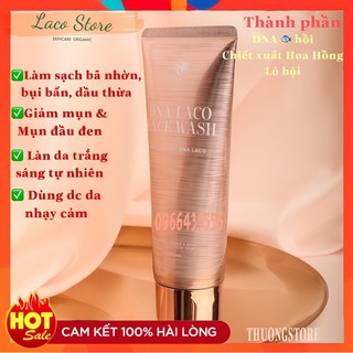 Sữa rửa mặt☘️dna cá_hồi☘️laco☘️100ml