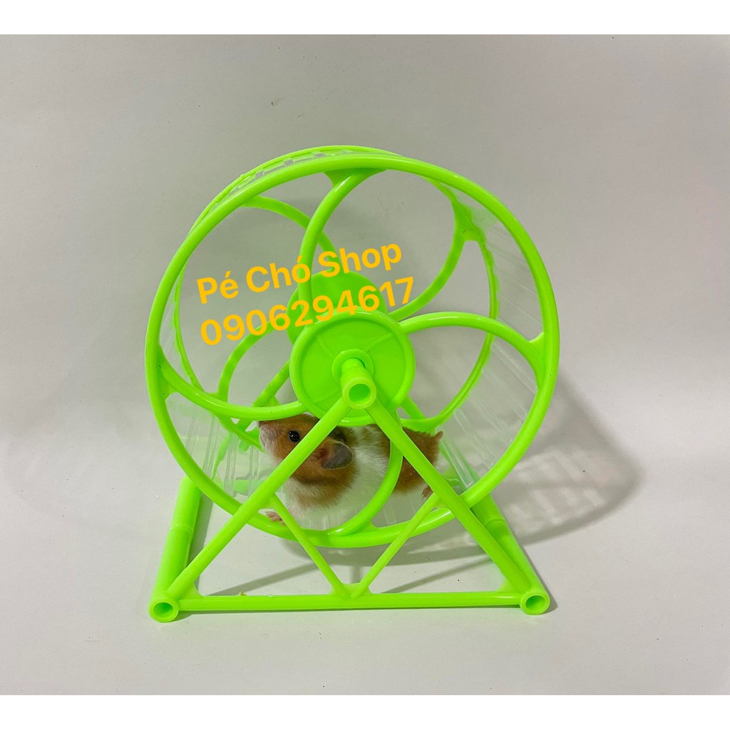 Whell nhựa TO size 16cm cho nhím baby hoặc Hamster bear .