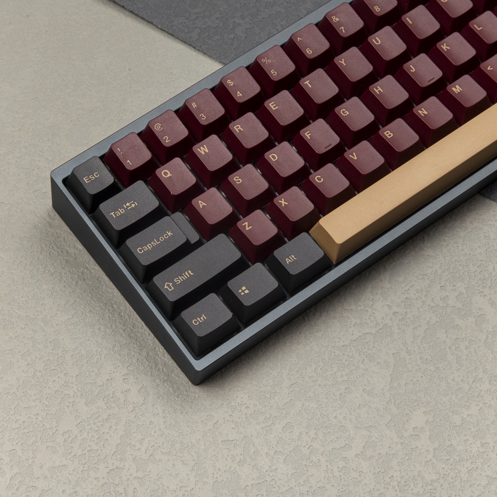 Red Samurai Keycap OEM Profile 135 Phím PBT Double Shot Bàn phím cơ học Keycaps