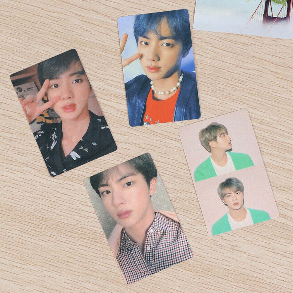 Bộ Ảnh Thẻ Hình Nhóm Nhạc Bts Bằng Giấy