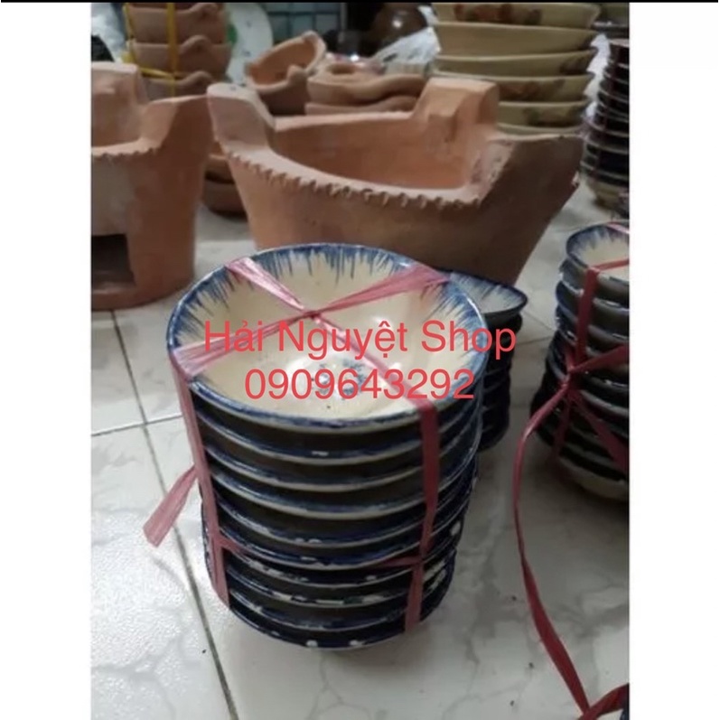 Combo Chén bánh bèo, chén nướng trứng cút, chén nướng hào