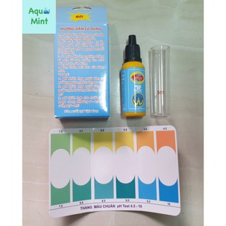 Dung Dịch Đo PH Test Kit TP Cho Bể Cá Cảnh, Bể Thủy Sinh