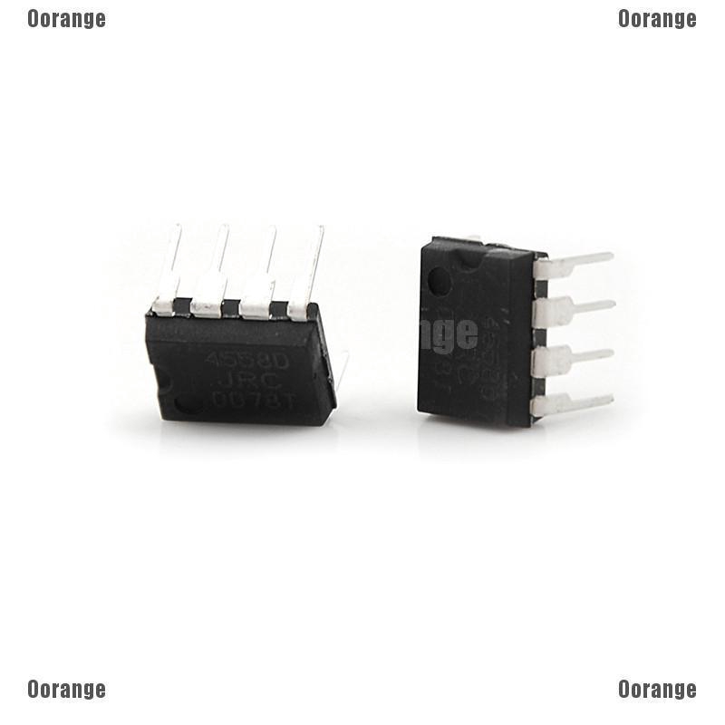 Bộ 20 Linh Kiện Điện Tử IC jrc4558d 4558d dip8 Oppo