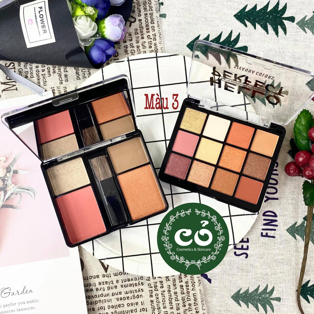 Set Phấn Mắt - Má Hồng - Tạo Khối Sivanna Hello Perfect | BigBuy360 - bigbuy360.vn