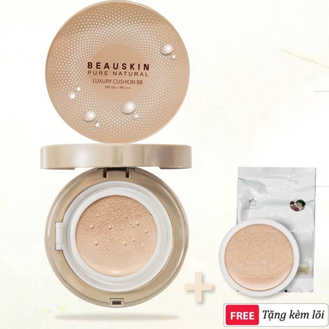 Phấn nước Beauskin Luxury Cushion BB+1 lõi thay