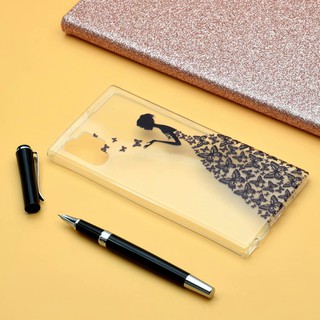 Ốp lưng Samsung Galaxy S10 plus Dandelion Float Feather Soft TPU