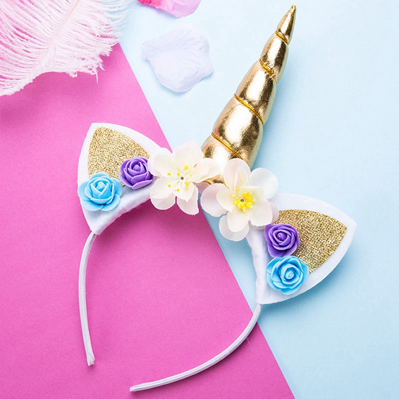 RainBow Bows 1 Băng Đô Tai Mèo Dễ Thương Cho Bé Gái