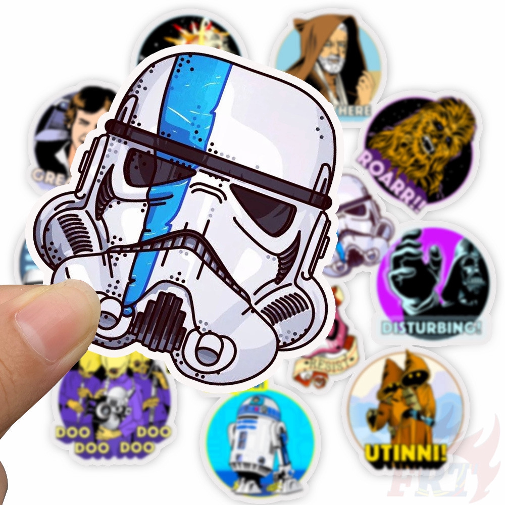 ❉ Star Wars Series 02 Stickers ❉ 50Pcs/Set Movie Cartoon DIY Fashion Mixed Doodle Decals Stickers