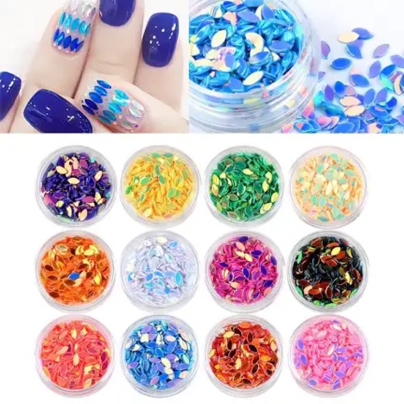 Set nhũ hạt gạo trang trí móng HOT