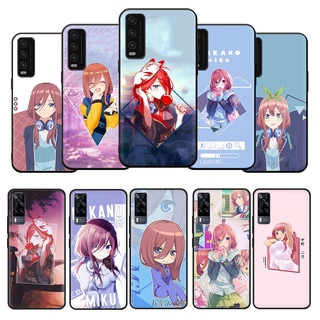 Ốp điện thoại họa tiết hoạt hình Nakano miku Gotoubun no Hanayome cho VIVO Y11 Y11s Y15 2020 Y17 Y15 Y12 Y19 Y5s