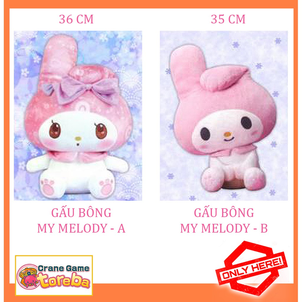 Gấu bông Toreba nhiều mẫu