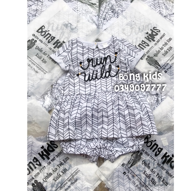 Bộ Hè Bé Gái Run Wild petit lem