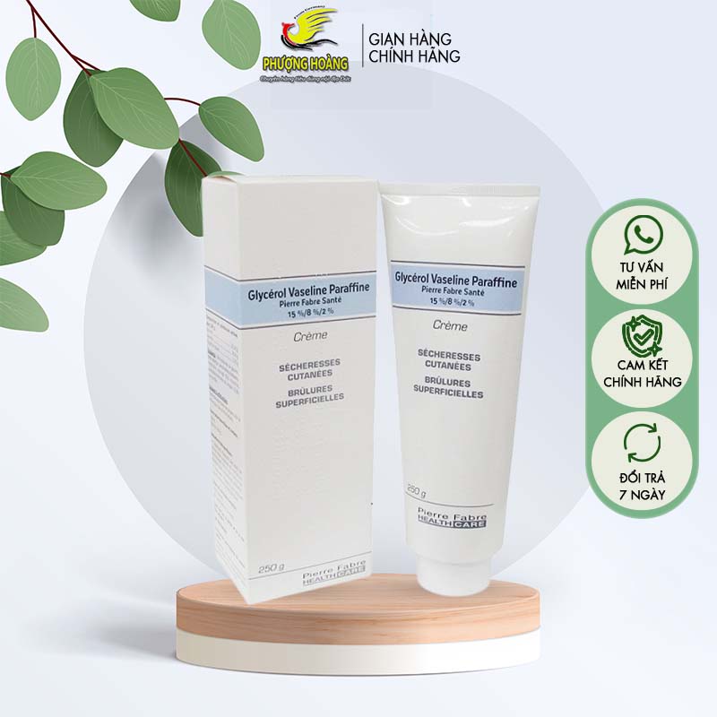 Kem dưỡng nứt nẻ, chàm cho trẻ em Dexeryl Glycerol Vaseline Paraffine 250g – Pháp - PH087