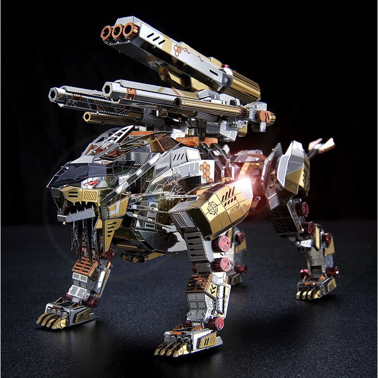 Mô hình lắp ghép kim loại 3d Sư Tử Gầm zoid