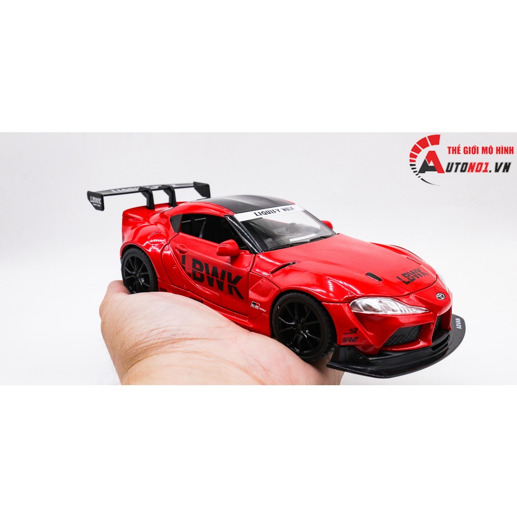 MÔ HÌNH XE TOYOTA SUPRA LBWK 1:22 JIAYE MODEL 7973