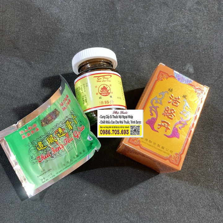 Qu Feng Huo Luo Dan Khu Phong Hoạt Lạc Đơn [LOẠI THƯỜNG]  - Phong Thấp, V iêm Khớp, Đau Nhức Xương