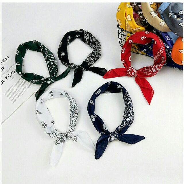 Khăn vuông - khăn turban kpop