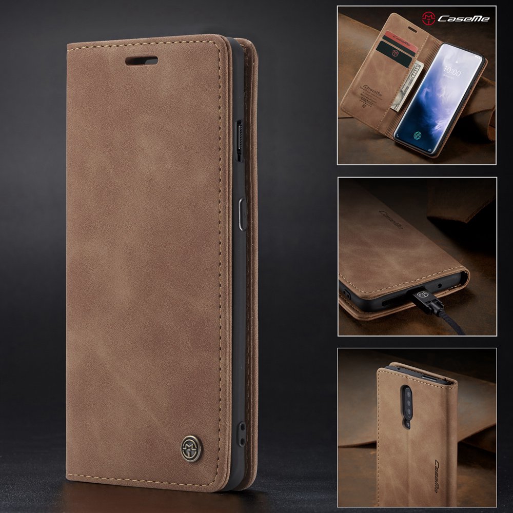 Vỏ Lật Caseme Cho OnePlus 7 Pro / OnePlus7 Ví Đựng Thẻ Da PU Mềm TPU