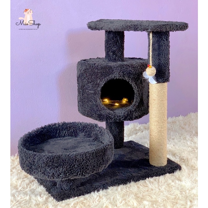Nhà cây 3 tầng cho mèo 😻 tặng kèm súp thưởng 😻 Inbox Shop nếu muốn up size
