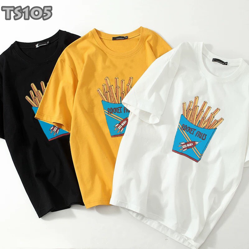 [Kèm ảnh thật] Áo thun tay lỡ và tay ngắn UNISEX TS105