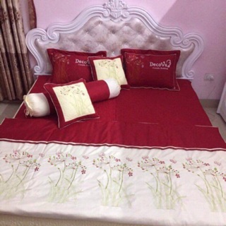 Bộ Satin 7 món dành cho mùa cưới