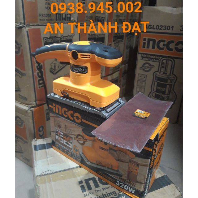 MÁY CHÀ NHÁM RUNG CHỮ NHẬT INGCO&lt;br&gt;MODEL:FS3208