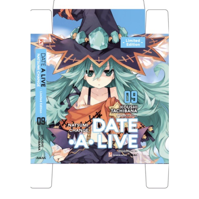 Sách - Light Novel - Date A Live Tập 9 - Tặng Bookmark [AMAK]