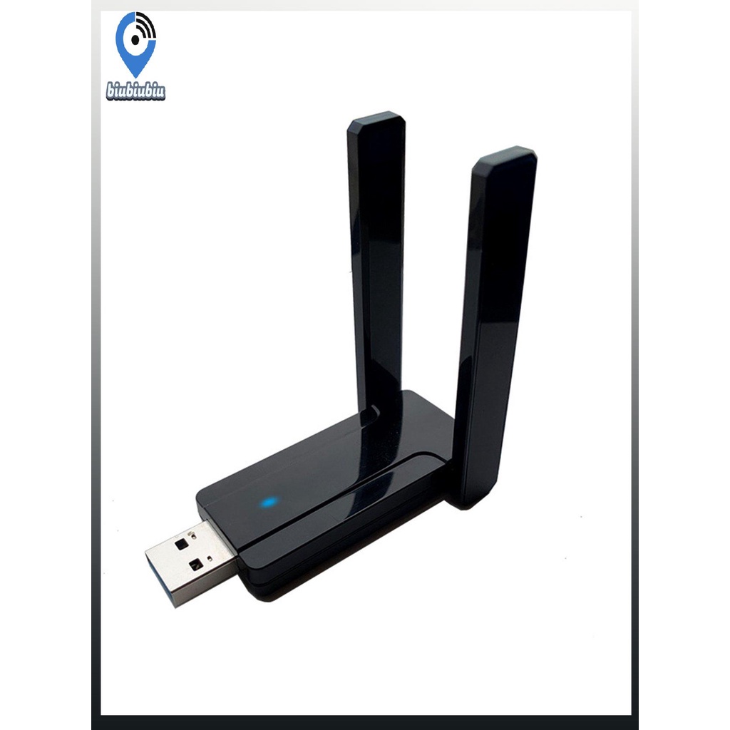 【Hàng sẵn sàng】【cod】1300Mbps Wireless USB WiFi Adapter For PC Dual Band USB 3.0 Network Adapter