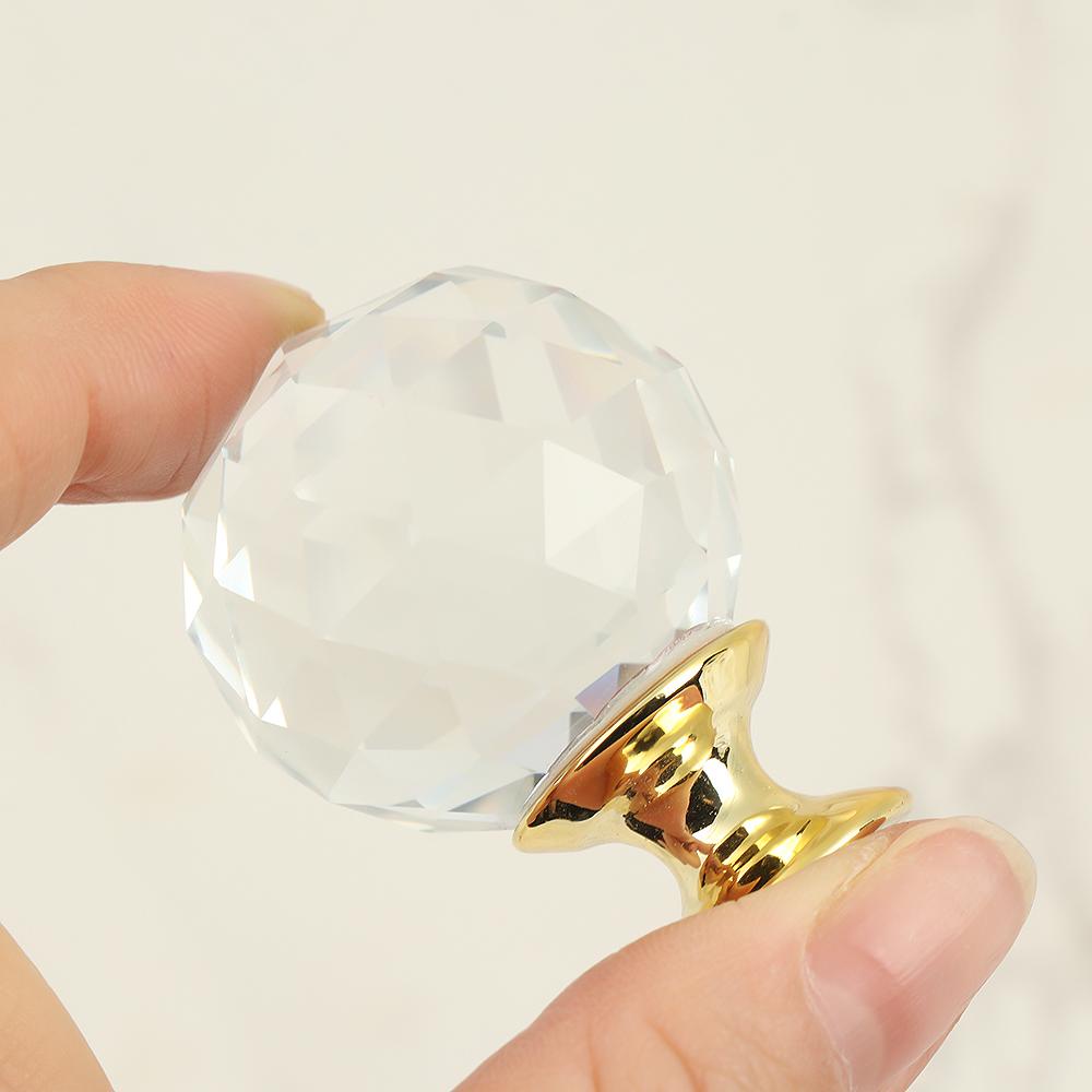 PISTA Tay Nắm Cửa Kính Bằng Pha Lê
