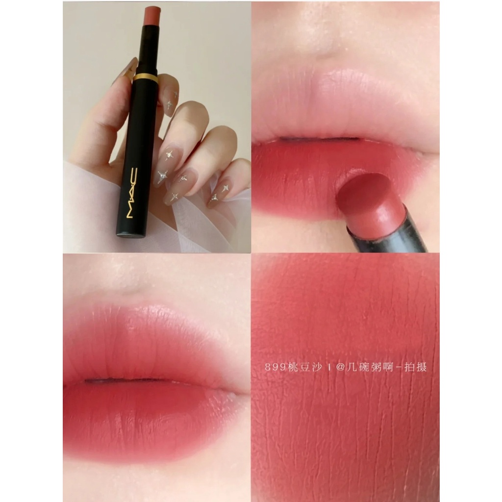 Son Môi MAC new Mềm Mại Màu Đen Chất Lượng Cao