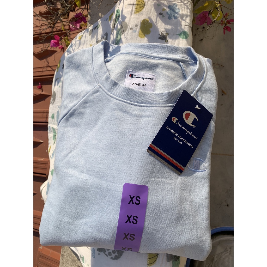 Sweatshirt Champion nỉ lông cừu chuẩn xuất xịn | BigBuy360 - bigbuy360.vn