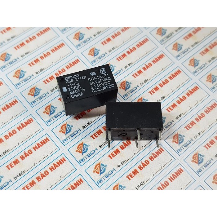 G6B-2114P-1-US Relay 24VDC 5A 6 Chân