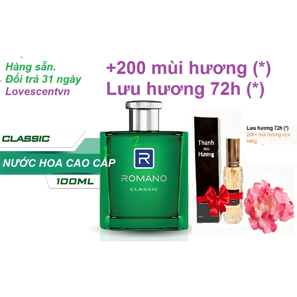 Nước hoa Xmen boss Luxury/Motion/Intense/Romano/Fire/wood mẫu mới date xa