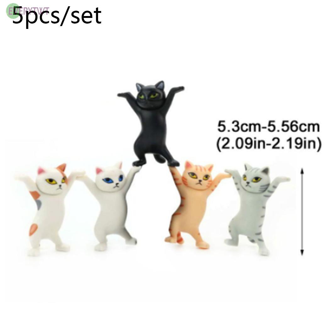 Bộ 5 Búp Bê Mèo Con Dễ Thương 5.3-5.56cm