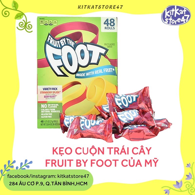 KẸO CUỘN FOOT CHUA NGỌT CỦA MỸ